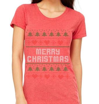 Picture of Merry Christmas - Womens